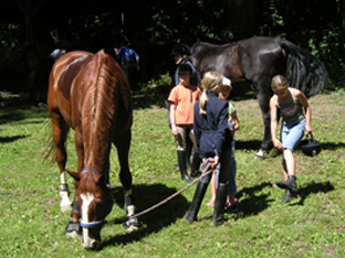 Wanderreiter in Unterklingensporn